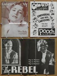 f383 UNIVERSAL WEEKLY movie trade magazine 6-10-33 Oswald cartoon!