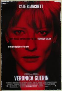 g506 VERONICA GUERIN DS one-sheet movie poster '03 Schumacher, Blanchett