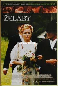 g533 ZELARY one-sheet movie poster '03 Czechoslovakian romance!