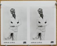 h475 AHMAD JAMAL 8x10 '80s double publicity portrait!
