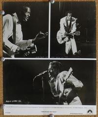 h483 AMERICAN HOT WAX 8x10 '78 Chuck Berry performing!