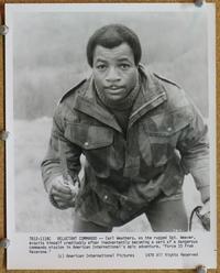 h569 FORCE 10 FROM NAVARONE 8x10 '78 Carl Weathers