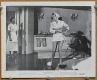 h573 FRENCH LINE 8x10 '54 sexy Jane Russell with maid!