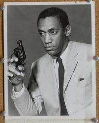 h611 I SPY TV 7x9 still '65 great Bill Cosby portrait!