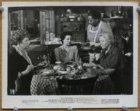 h816 YOUNG WIDOW 8x10 '46 Jane Russell, Louise Beavers