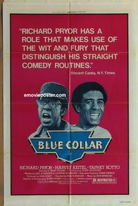 h027 BLUE COLLAR 1sh '78 Richard Pryor, Harvey Keitel