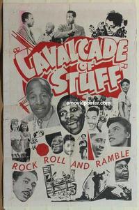 h030 CAVALCADE OF STUFF 1sh '40s black musical stars!