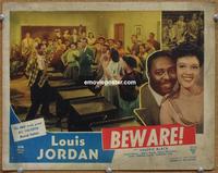 h102 BEWARE #3 LC '46 Louis Jordan jivin' with teens!
