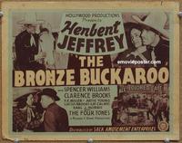 h116 BRONZE BUCKAROO TC '38 Herbert Jeffries western!