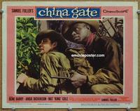 h130 CHINA GATE LC #7 '57 Sam Fuller, Nat King Cole