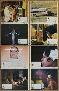 h216 LADY SINGS THE BLUES 8 LCs '72 Diana Ross, Holiday