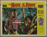 h237 MARK OF THE HAWK LC #6 '58 Sidney Poitier, Kitt