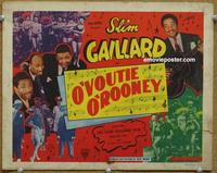 k320 O'VOUTIE O'ROONEY title lobby card '47 Slim Gaillard, Mabel Lee