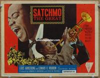 h292 SATCHMO THE GREAT TC '57 Louis Armstrong, jazz!