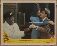 h330 THIS TIME FOR KEEPS lobby card '42 Buddy Williams