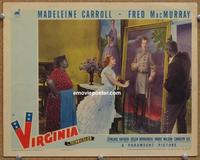 h345 VIRGINIA lobby card '41 Madeleine Carroll