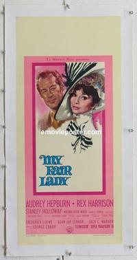 k040 MY FAIR LADY linen Italian locandina movie poster '64 A Hepburn