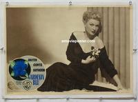 k026 BLUE GARDENIA linen Italian photobusta movie poster '53 Baxter