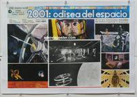 k142 2001 A SPACE ODYSSEY Mexican movie lobby card '68 Stanley Kubrick