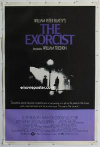 m166 EXORCIST 40x60 movie poster '74 William Friedkin, Max Von Sydow