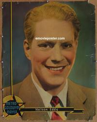 m127 NELSON EDDY special 22x28 personality movie poster, MGM '35 portrait!