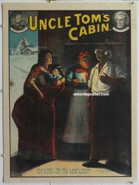m120 UNCLE TOM'S CABIN #2 21x28 theater movie poster '20s
