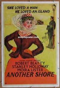 p021 ANOTHER SHORE British double crown movie poster '48 Crichton
