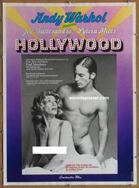 p025 HEAT German movie poster '72 Andy Warhol, Paul Morrissey