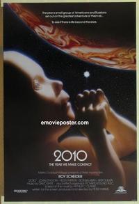 h650 2010 one-sheet movie poster '84 Roy Scheider, John Lithgow, sci-fi!