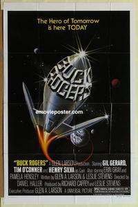 b560 BUCK ROGERS style A 1sh '79 classic sci-fi comic strip, The Hero of Tomrorrow is here Today!