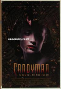 h684 CANDYMAN 2 DS one-sheet movie poster '95 Tony Todd, Kelly Rowan