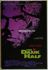 h701 DARK HALF DS one-sheet movie poster '93 George Romero, Stephen King