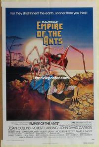 b661 EMPIRE OF THE ANTS one-sheet movie poster '77 great Drew Struzan art!