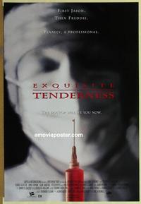 h733 EXQUISITE TENDERNESS one-sheet movie poster '95 1st Jason then Freddy