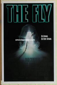 h739 FLY one-sheet movie poster '86 David Cronenberg, Jeff Goldblum