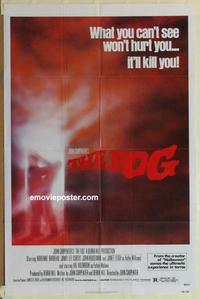 b692 FOG one-sheet movie poster '80 John Carpenter, Jamie Lee Curtis
