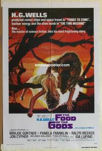 b694 FOOD OF THE GODS one-sheet movie poster '76 Drew Struzan horror image!