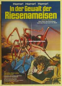 b186 EMPIRE OF THE ANTS German movie poster '77 great bug image!