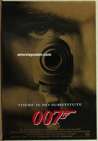 h759 GOLDENEYE one-sheet movie poster '95 Brosnan as James Bond