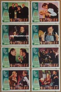 h235 COMEDY OF TERRORS 8 movie lobby cards '64 AIP, many great cards!