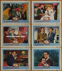 h552 DONOVAN'S BRAIN 6 movie lobby cards '53 Lew Ayres, Gene Evans