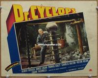 h347 DOCTOR CYCLOPS #2 movie lobby card '40 best Albert Dekker image!
