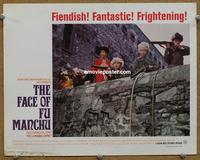 h181 FACE OF FU MANCHU English movie lobby card '65 Christopher Lee