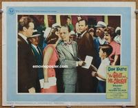 h368 GHOST & MR CHICKEN movie lobby card #7 '65 Knotts signs autograph!