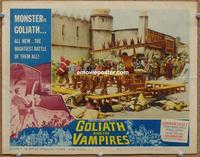 h379 GOLIATH & THE VAMPIRES movie lobby card #7 '64 strongman Scott!