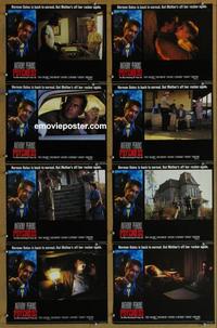 h182 PSYCHO 3 8 English movie lobby cards '86 Anthony Perkins, sequel!