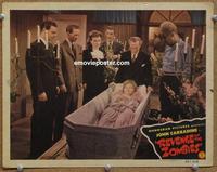 h496 REVENGE OF THE ZOMBIES movie lobby card '43 Carradine, Gale Storm