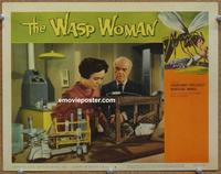 h534 WASP WOMAN movie lobby card #6 '59 Roger Corman sci-fi!