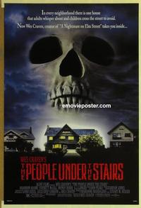 h841 PEOPLE UNDER THE STAIRS one-sheet movie poster '91 Wes Craven horror!