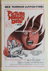 b929 PICTURE MOMMY DEAD one-sheet movie poster '66 Don Ameche, Gabor